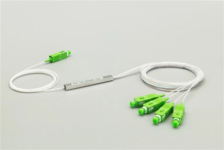 1×4 SC APC Plc Fibersplitter, minimodul