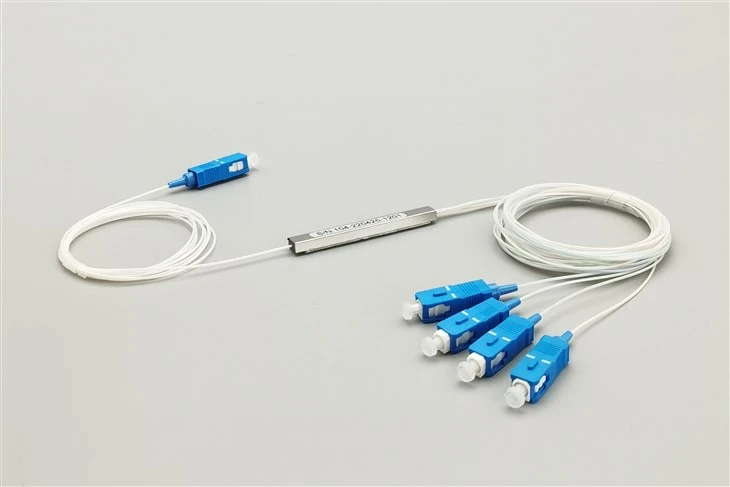 1×4 SC UPC Plc Fibersplitter, minimodul