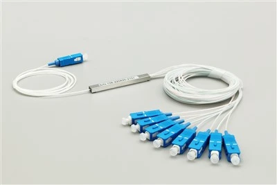 1x8 SC UPC Plc Fiberoptisk splitter