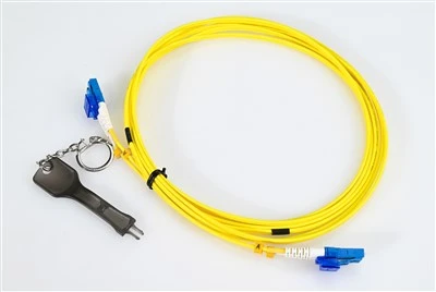Fiberoptisk Lc Upc Til Lc Upc Patch Kabel Dupleks